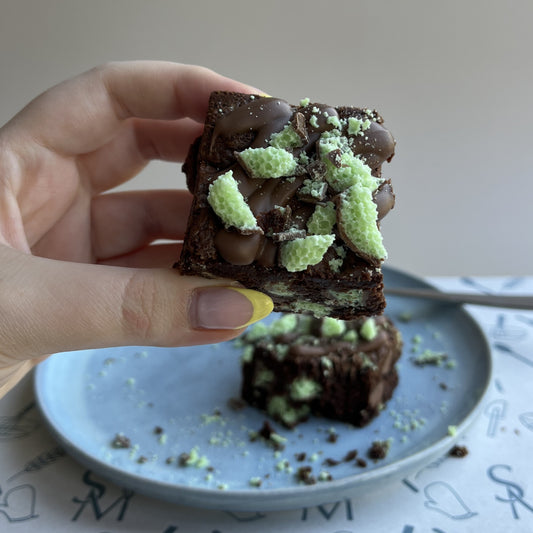 Mint Aero Brownie