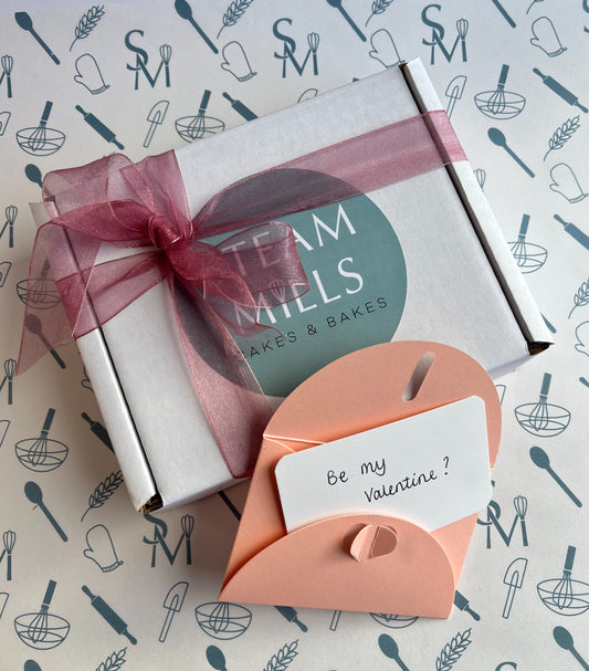 Valentine's Day Brownie Gift Box