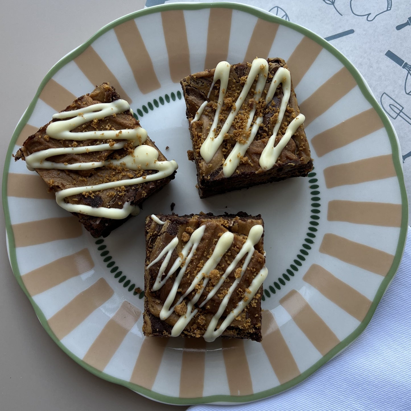 Biscoff Brownie