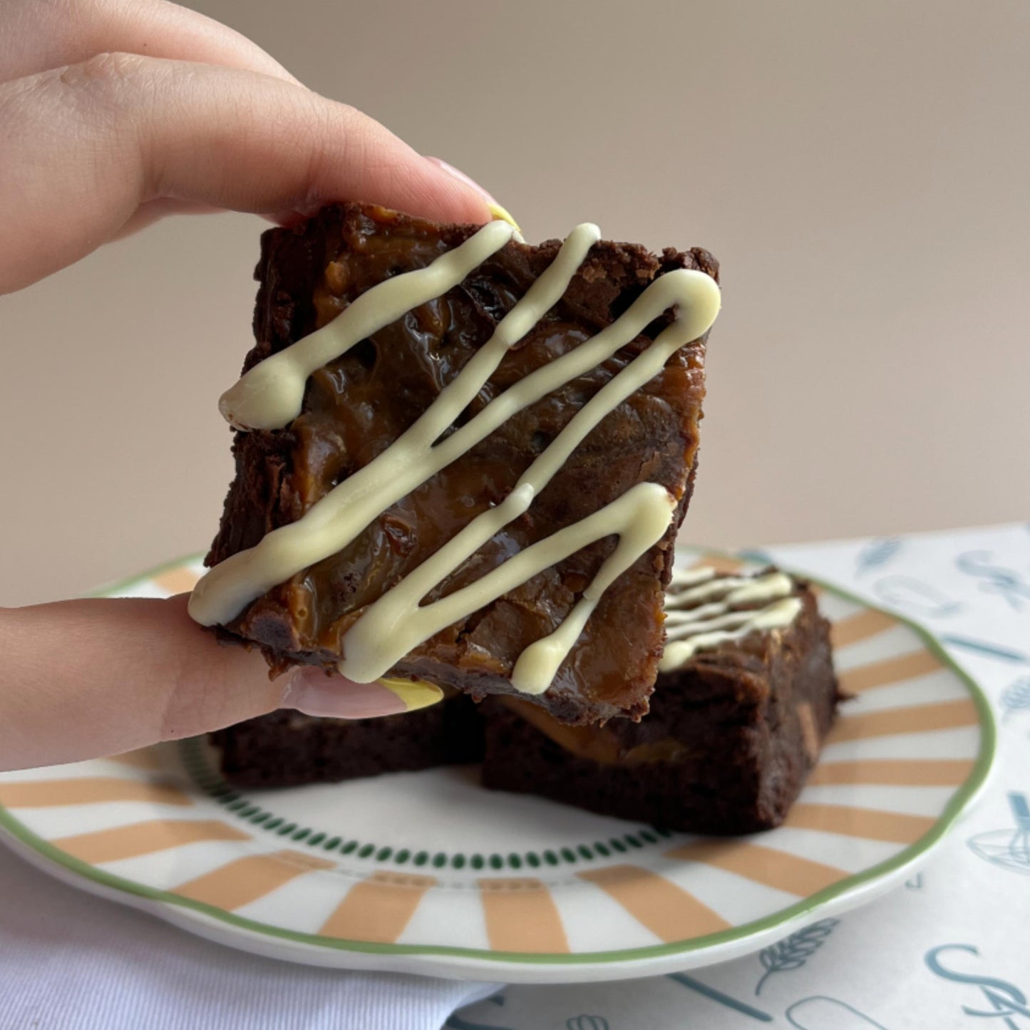 Caramel Brownie