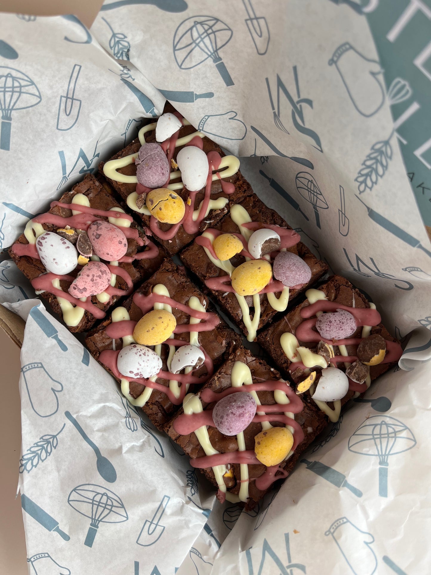 Easter Special - Mini Egg Brownies